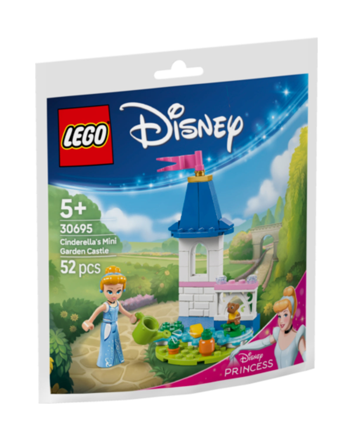 LEGO 30695 Askepots minislot med have - City 30695