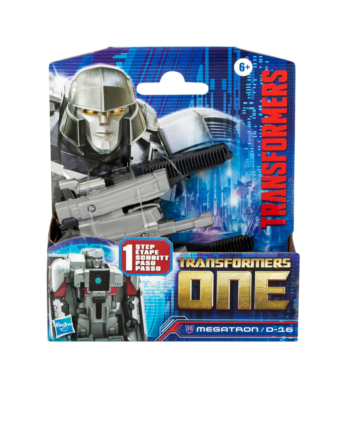 Transformers One 1-Step Changer 10 cm. grå-sort billet 2