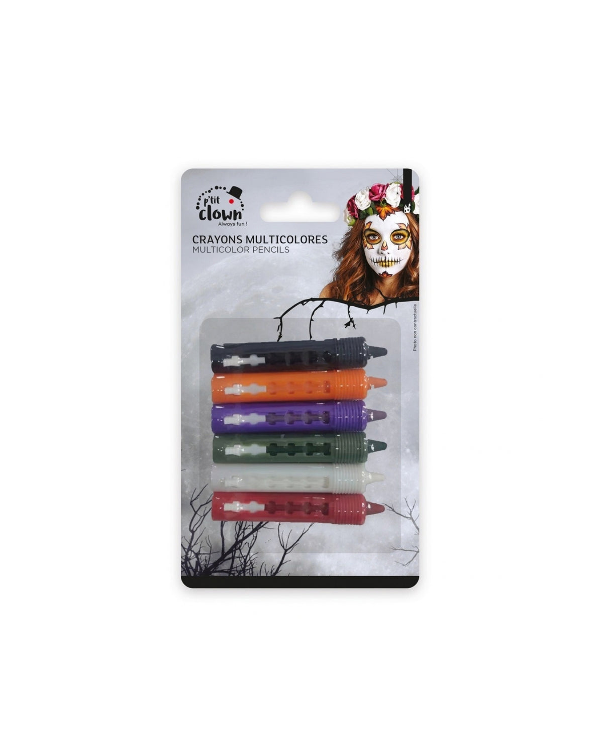 Make-up stifter - Halloween - 6 farver