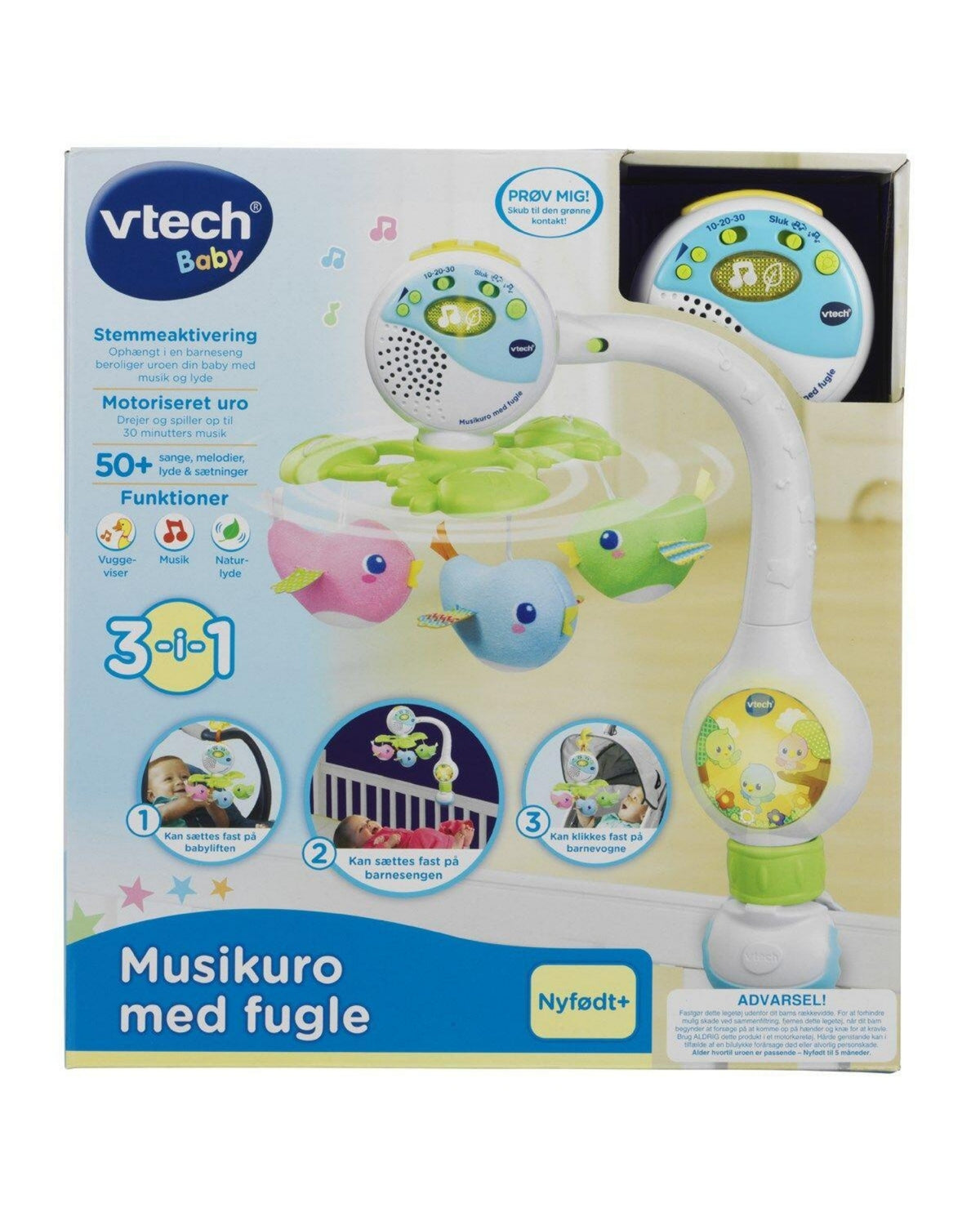 Vtech Baby Musical Clock with Birds DK