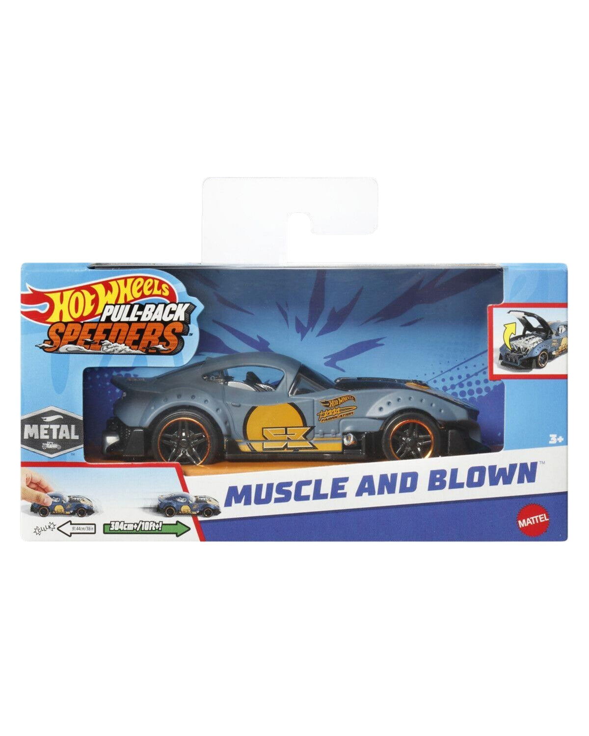 Hot Wheels Pull-Backs 1:43 1stk