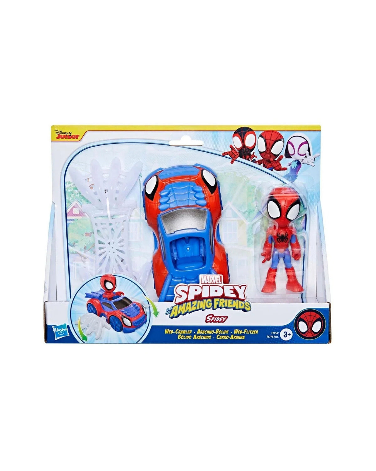 Spidey & Friends Vehicle & Figure 10 cm - Spidey