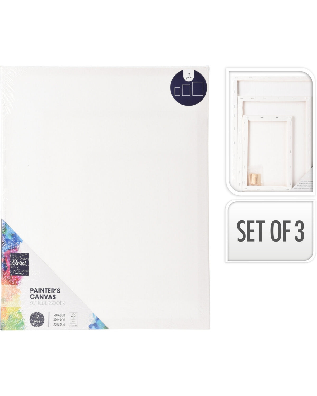 Canvas 3 pieces in set