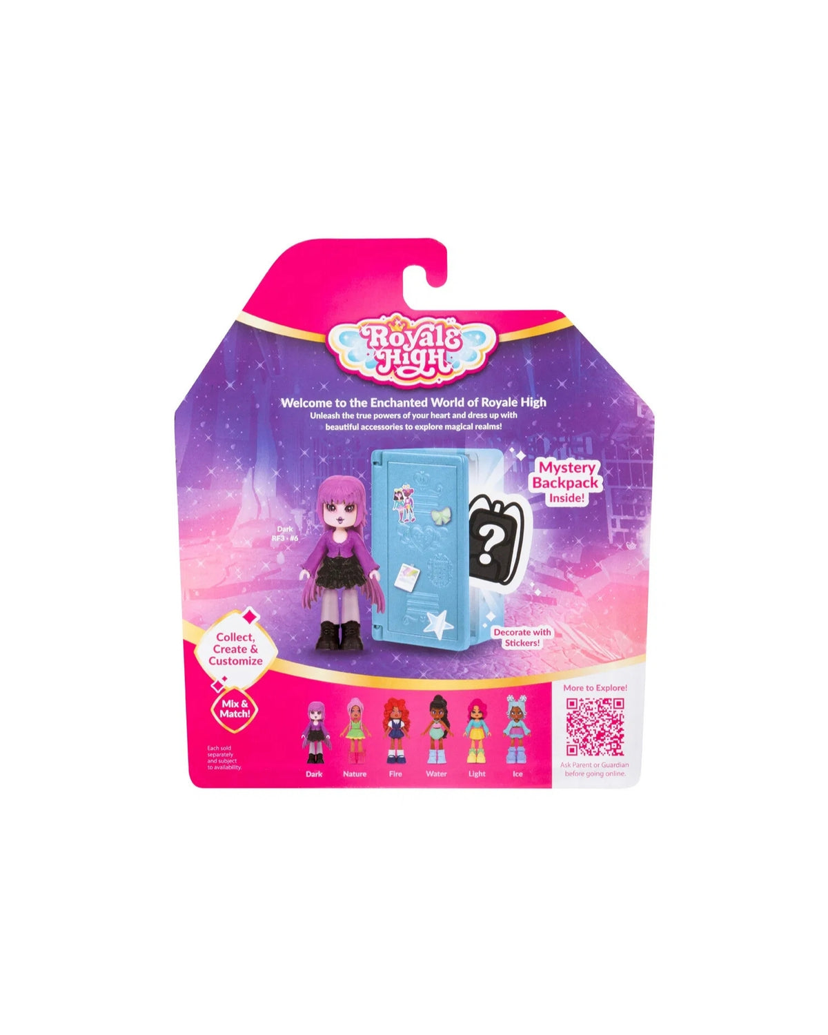 Royale High Surprise Lockers & Figure 7,5 cm - Dark