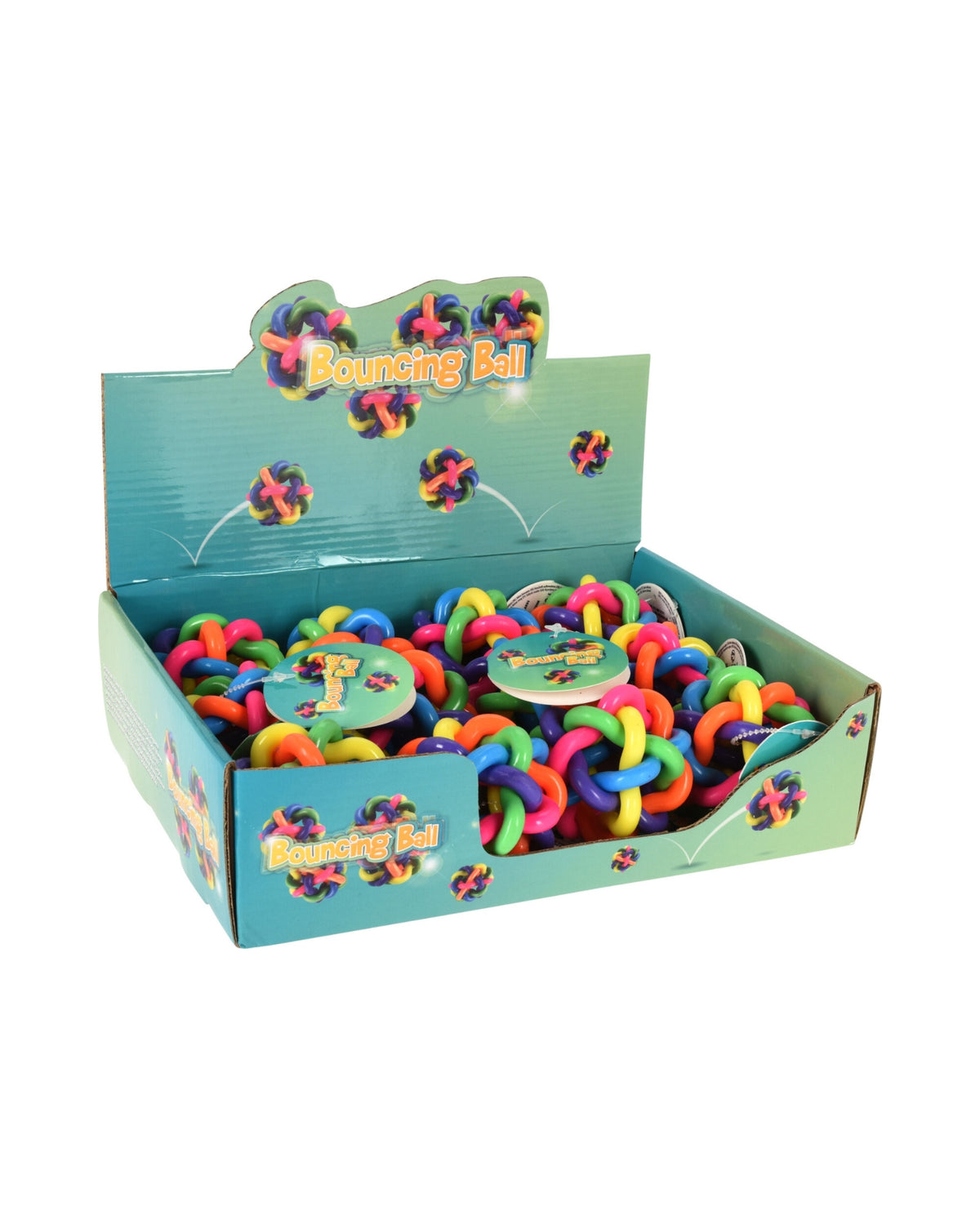 Hoppebold 6,5 cm – Regnbue – Snoet design