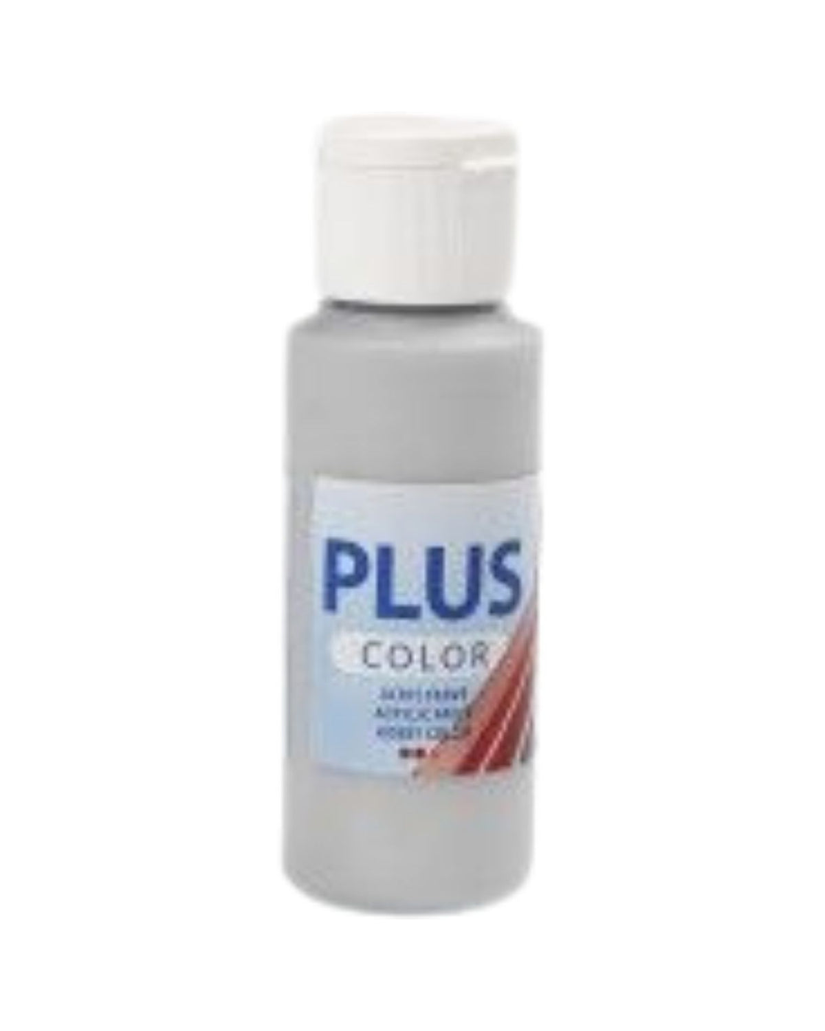 Hobbymaling acryl - sølv 60 ml.