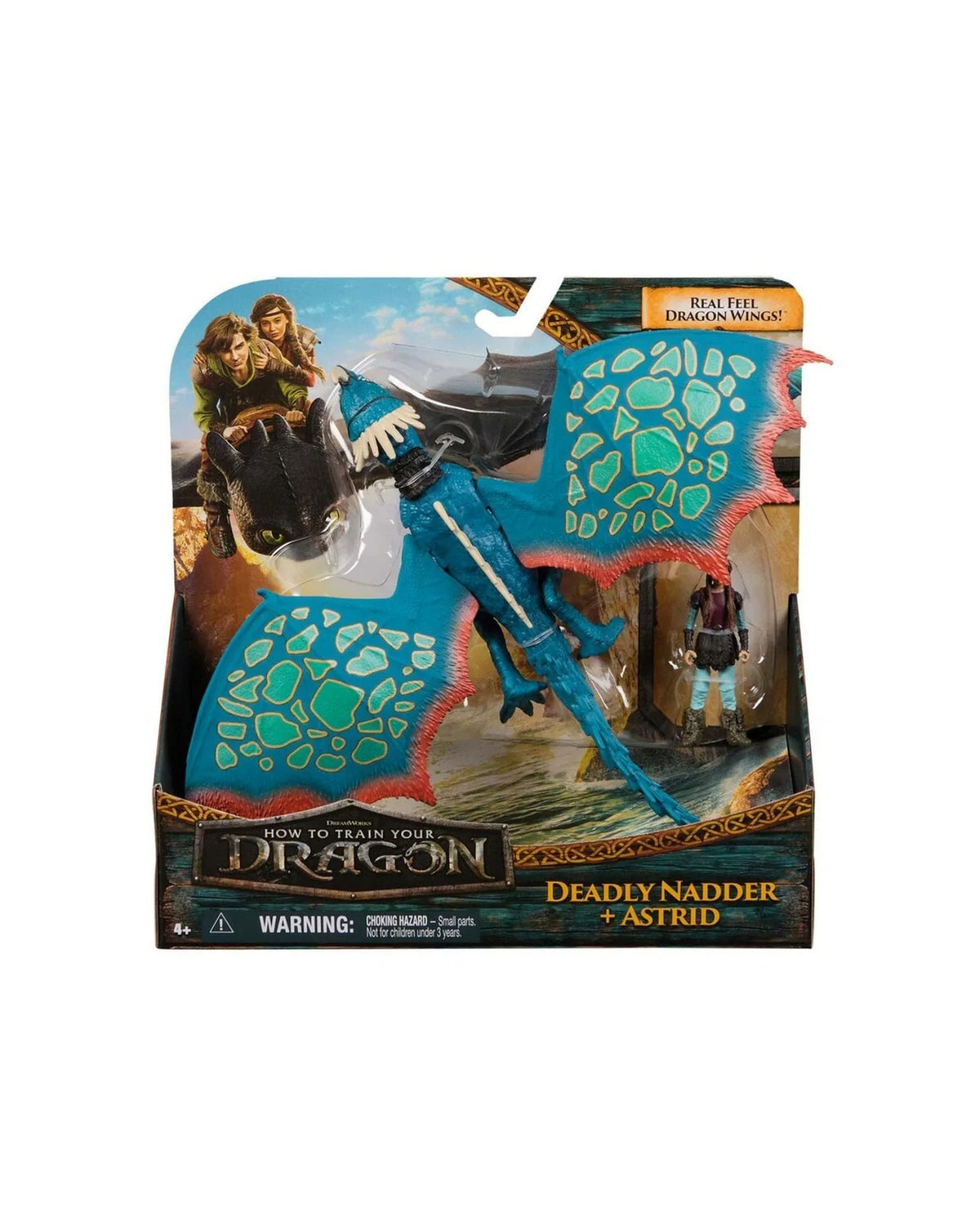 Dragons Movie Viking&Dragon-Deadly Nadder & Astrid
