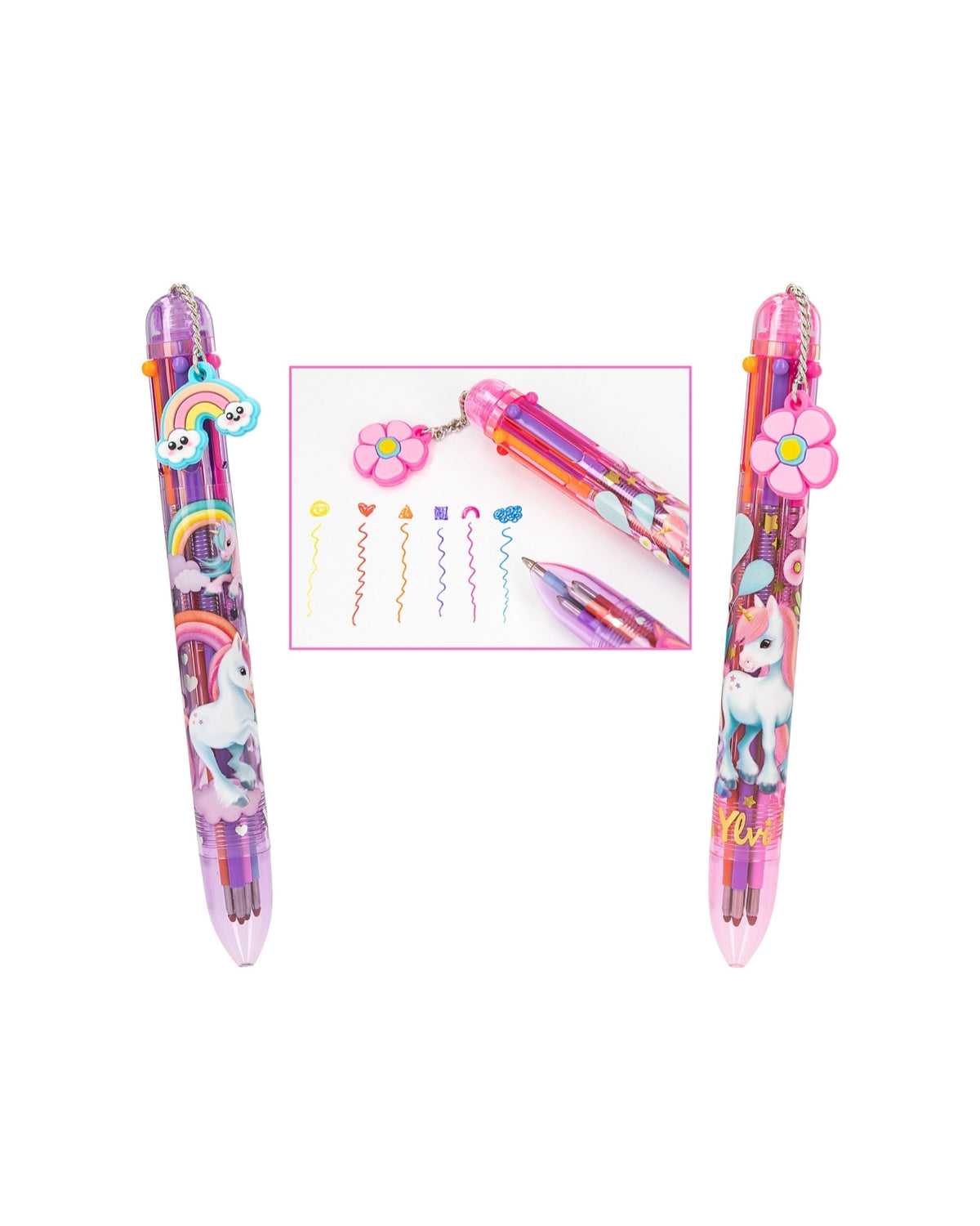 Ylvi Ballpoint pen 6 colors 1pc