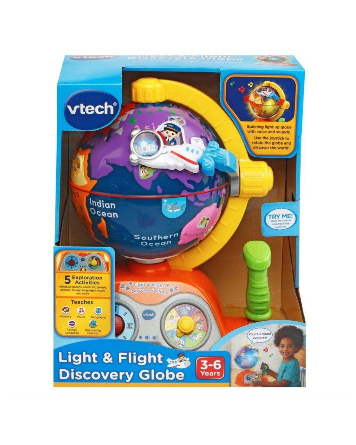 Vtech Udforskningsglobus DK