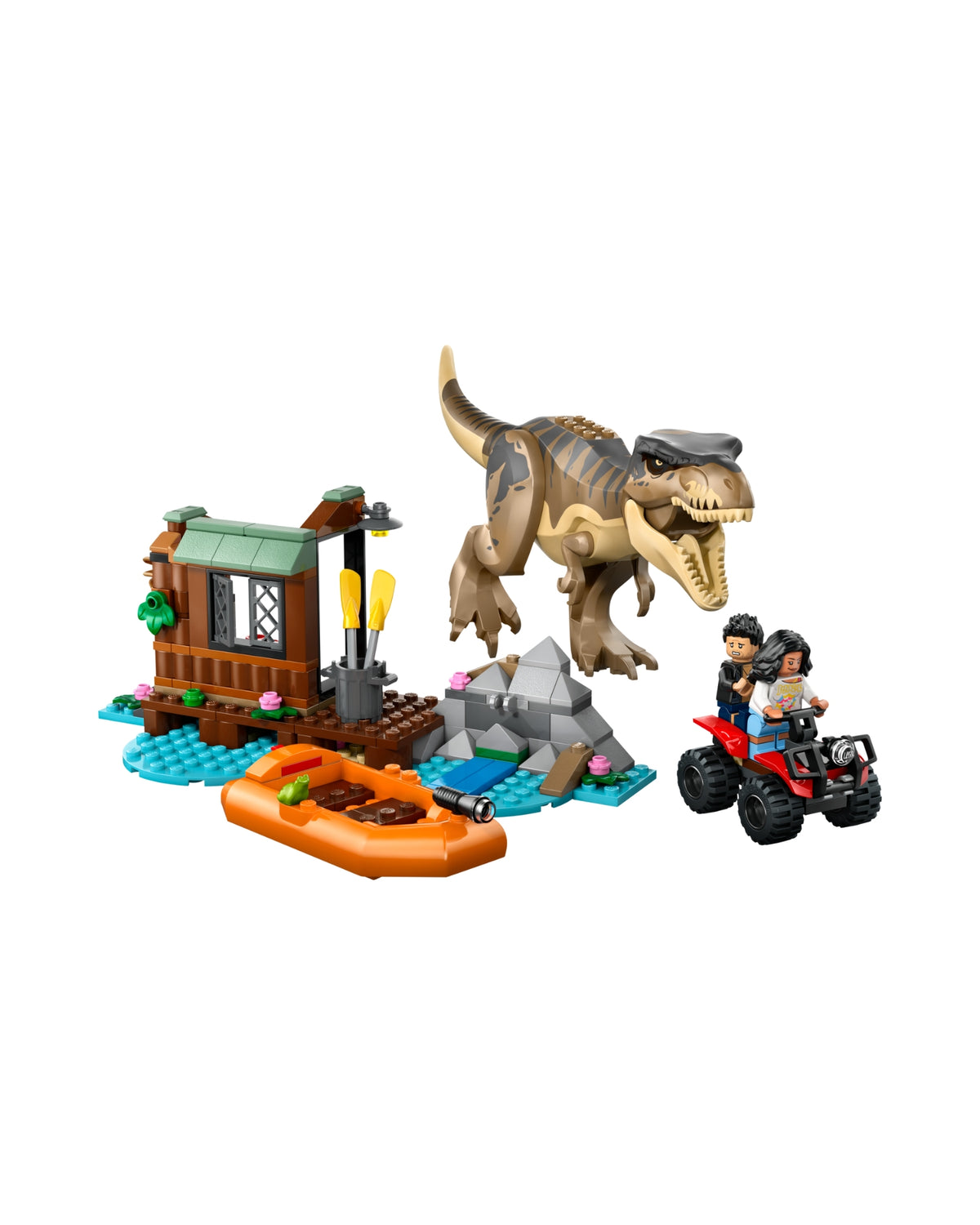 LEGO 76975 Boat Escape from T. rex