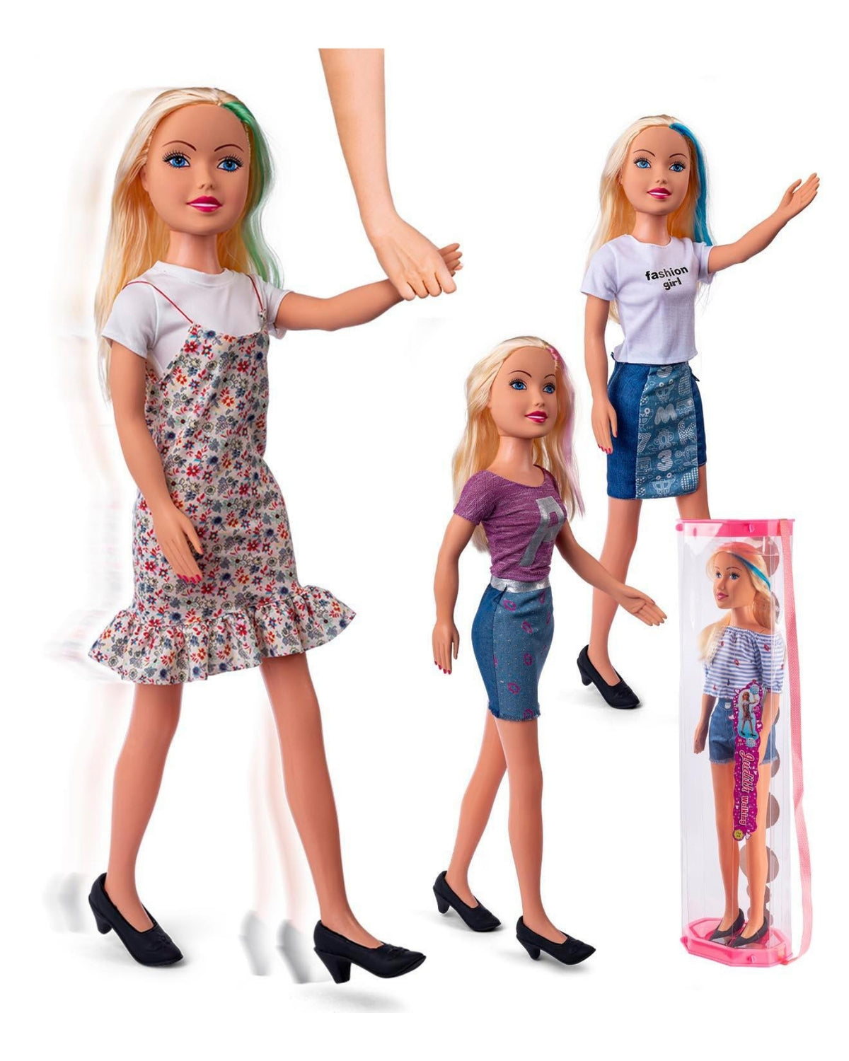 Judith 85cm walking doll