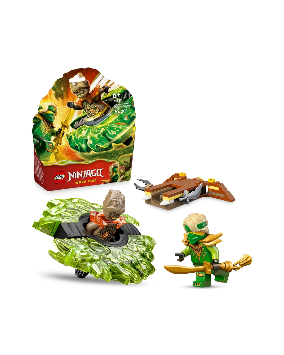LEGO 71850 Lloyd mod jordmonster-spinner - LEGO Ninjago 71850