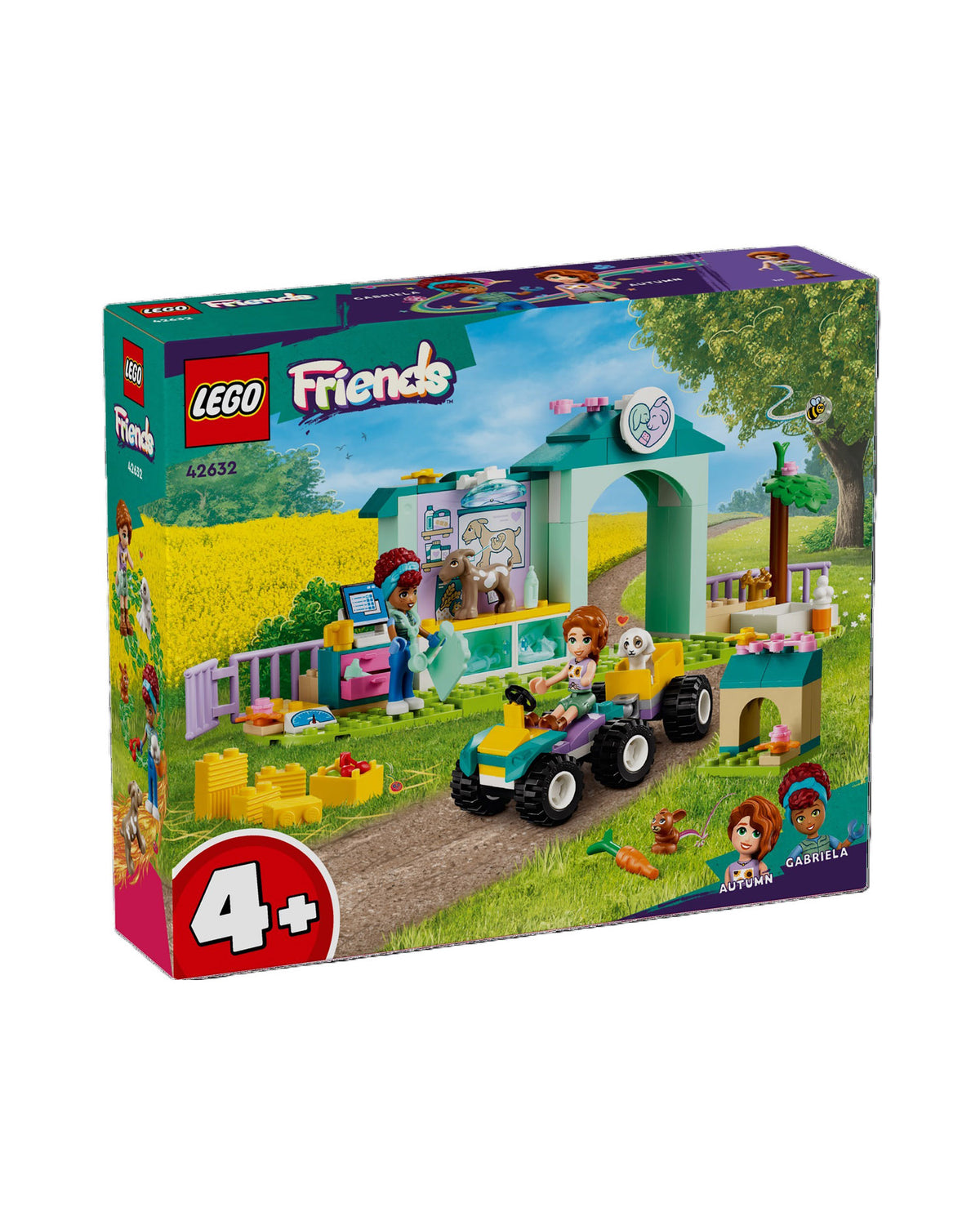 LEGO 42632 Dyrlægeklinik for bondegårdsdyr - Friends