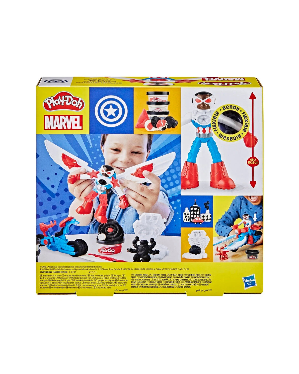 Play-Doh Captain America Moto-Slicer