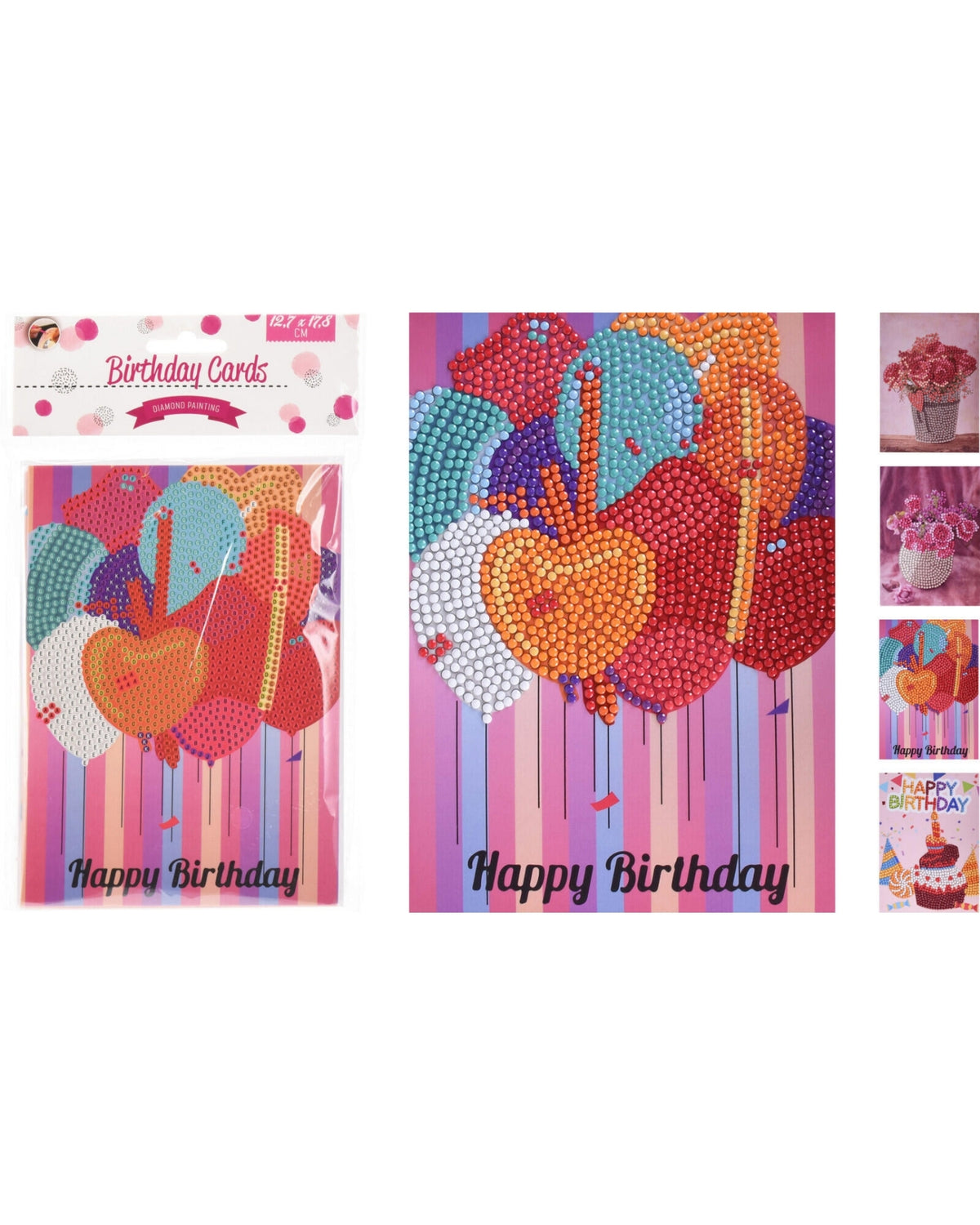 Birthday card 1pc - Creative (do it yourself)