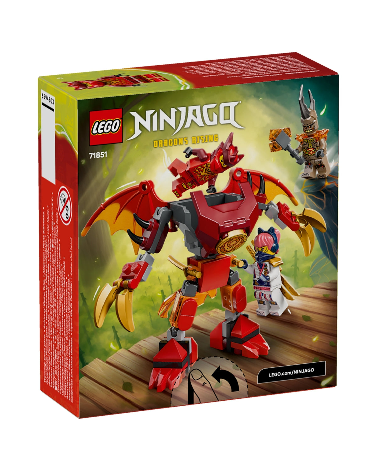 LEGO 71851 Kais drage-mech # kamppakke - LEGO Ninjago 71851