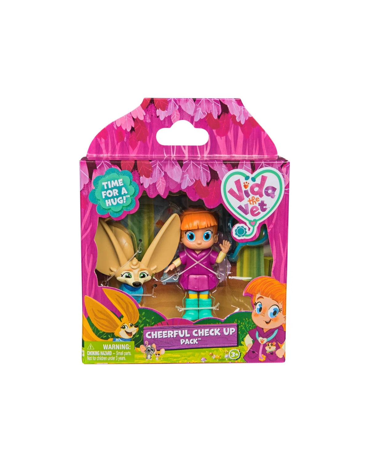 Vida the Vet Friends Core Figures 7,5 cm - Cheerful Check UP Pack.