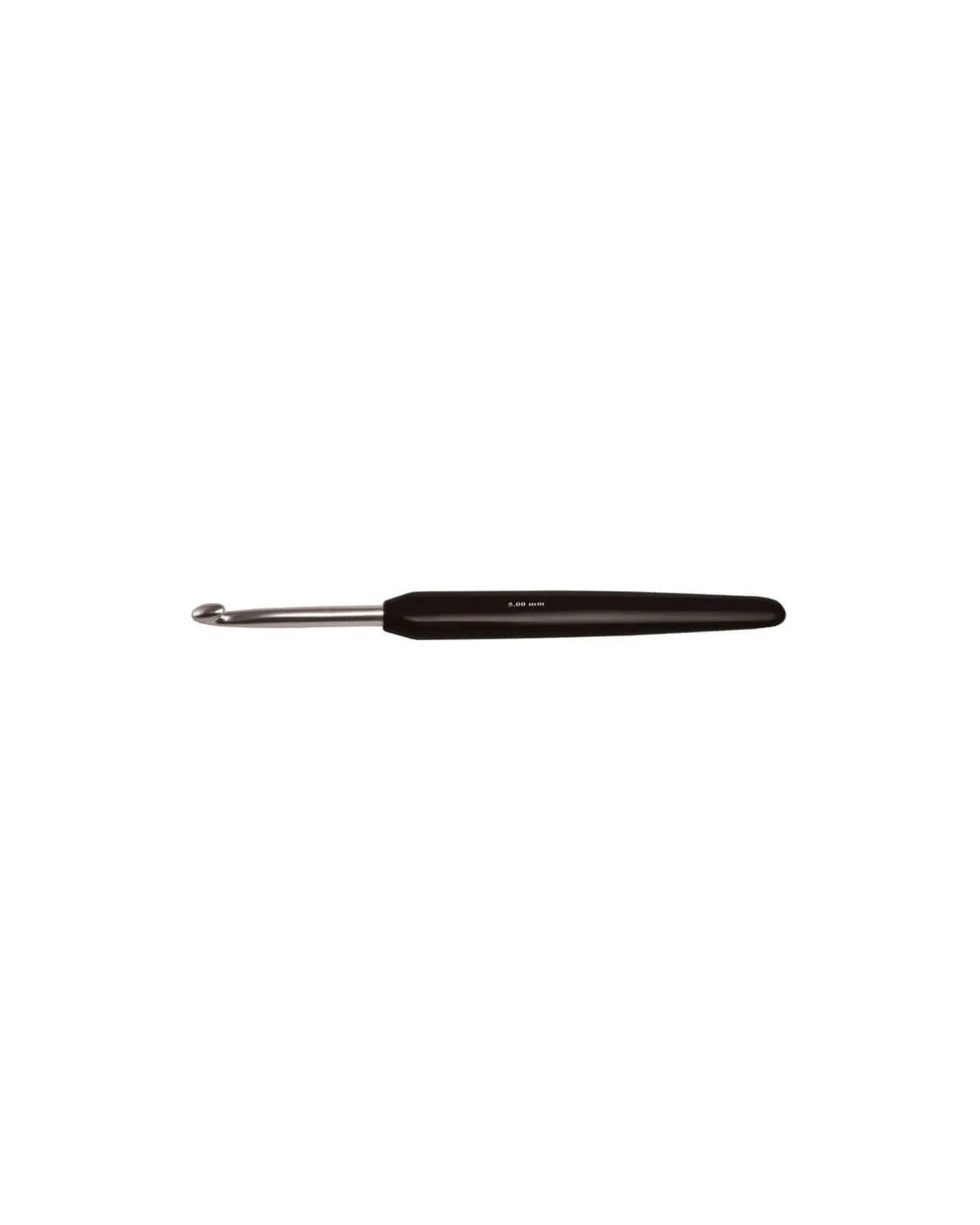 KnitPro Aluminium hæklenål softgrip 2.50 mm - sort