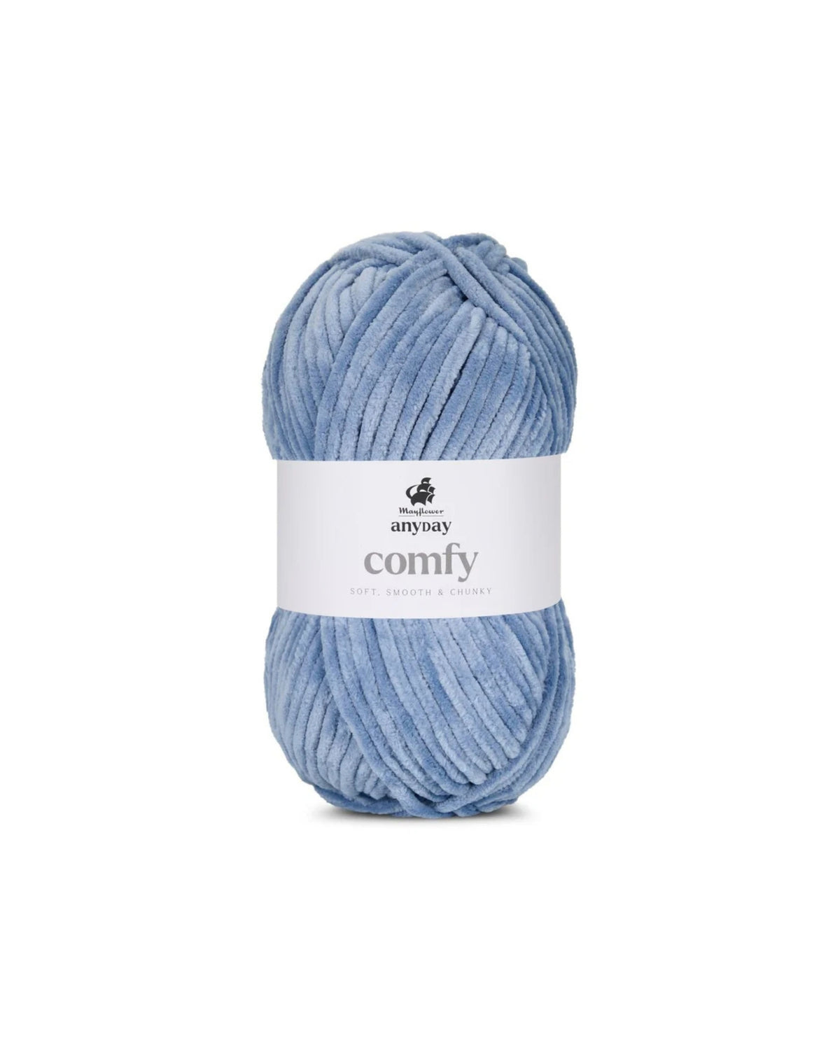 Anyday Comfy 100g - Fra Mayflower - Fv. 10 Støvet blå