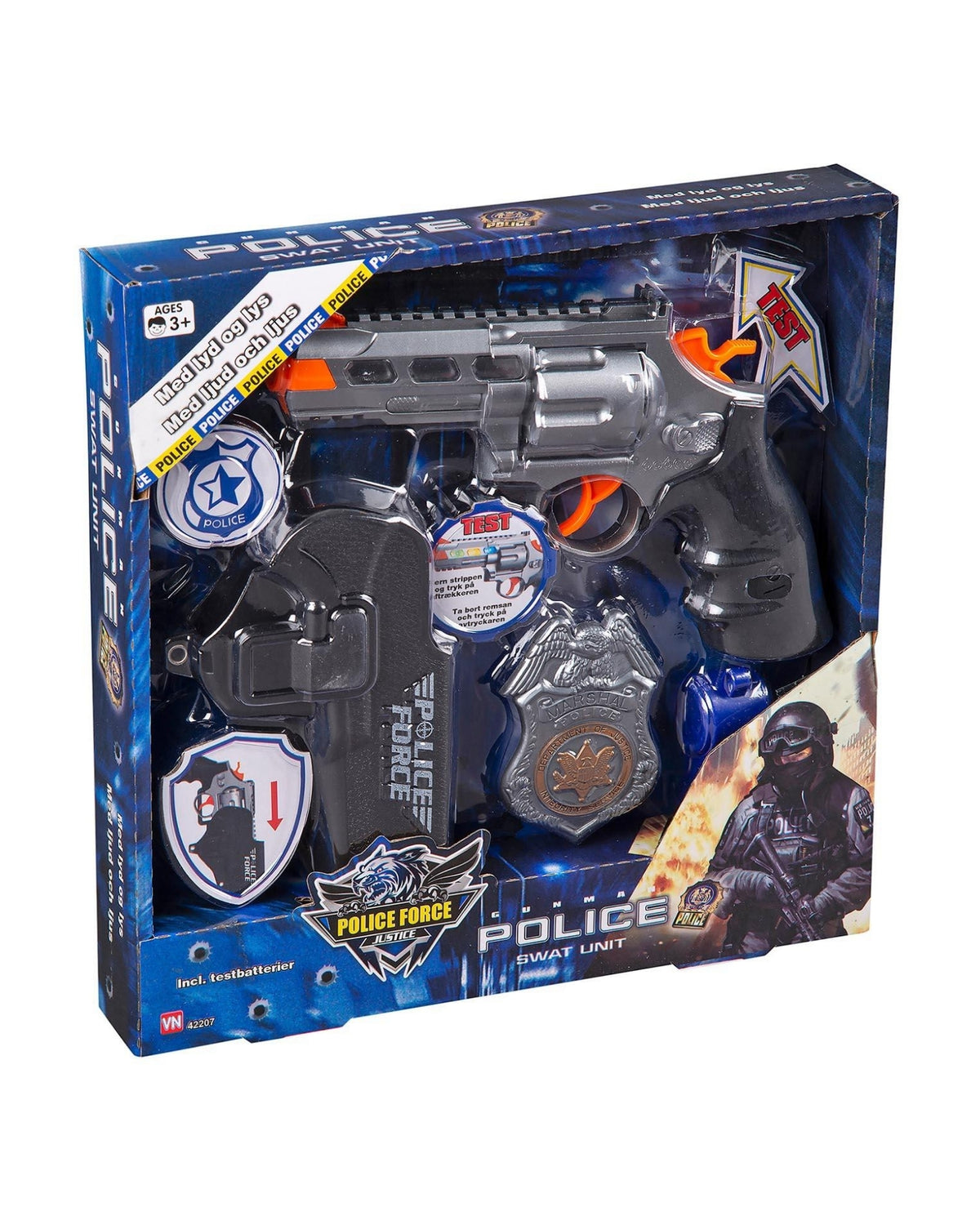 Police Revolver set with sound