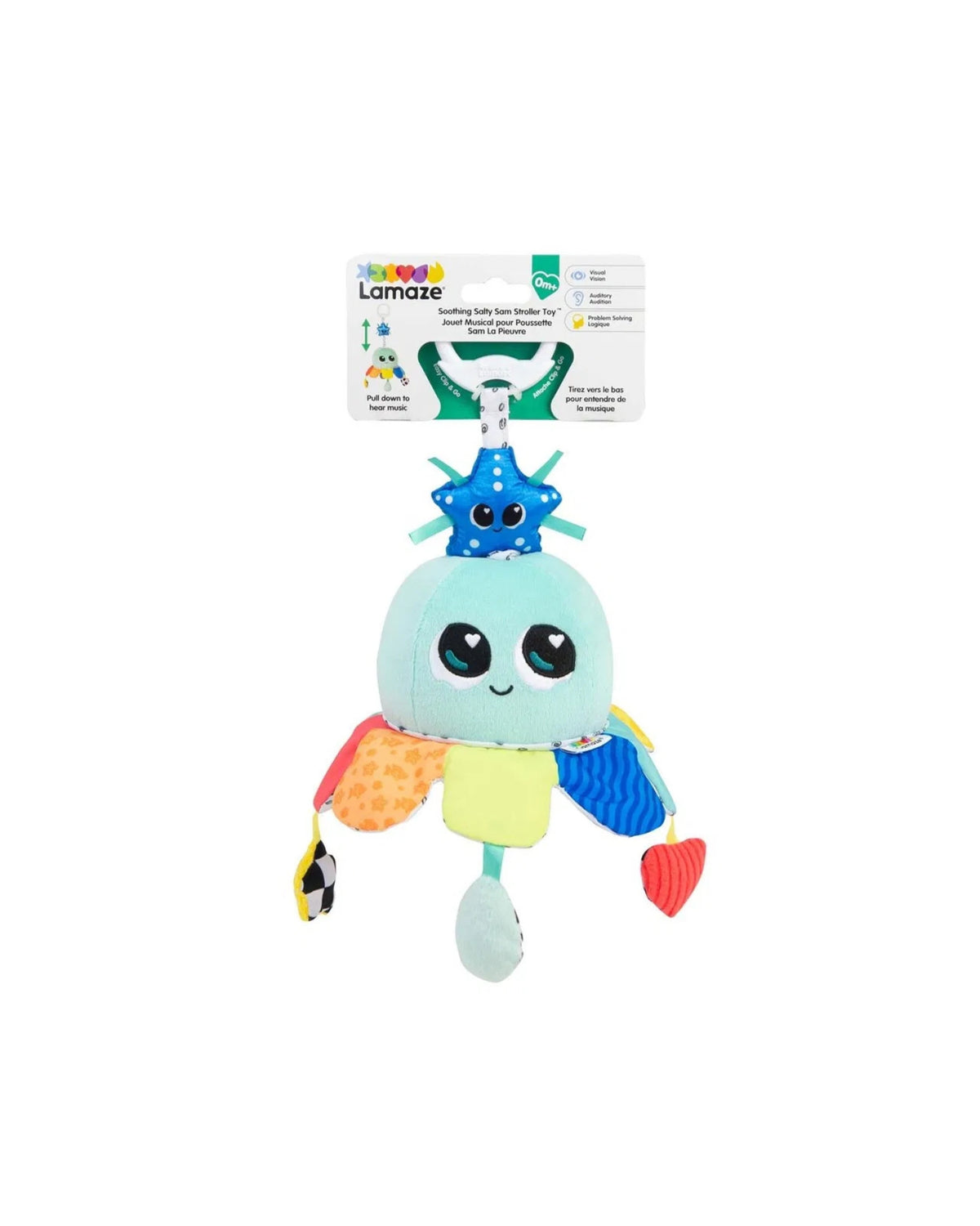 Lamaze Soothing Salty Sam Stroller Toy