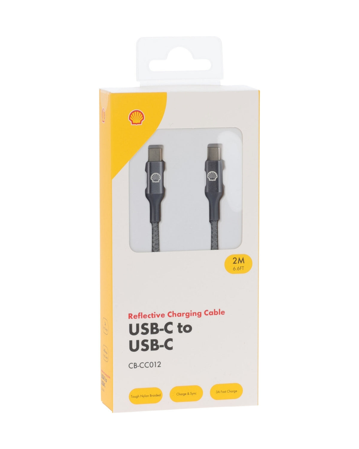 Opladekabel USB C til USB C - Shell