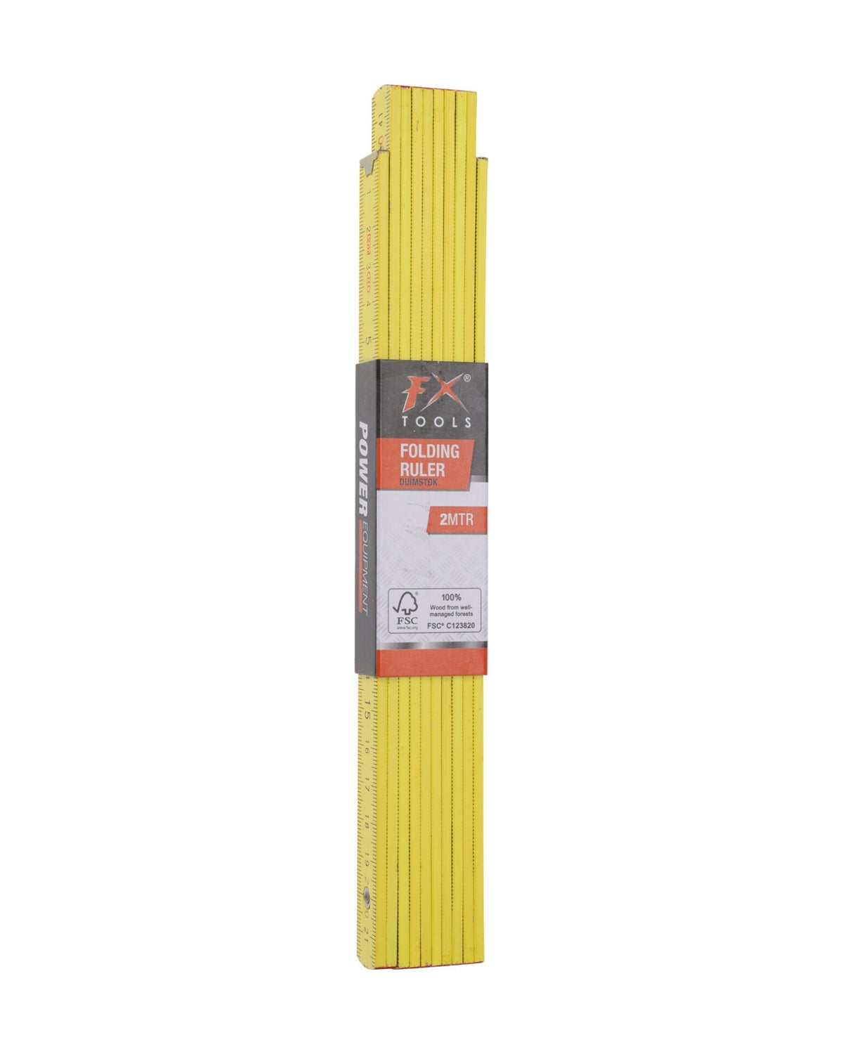 Tommestok 2 meter – 16 mm