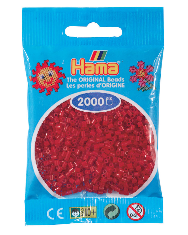 Hama mini perler Julerød 501-22