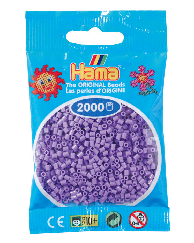 Hama mini perler Pastel lilla 501-45