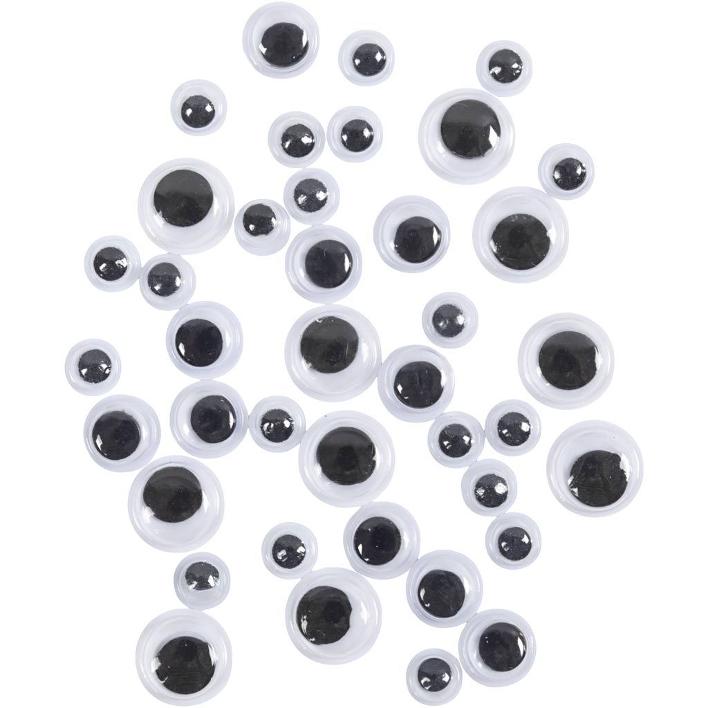 Rulleøjne Ø6+8+10 mm - 40 stk