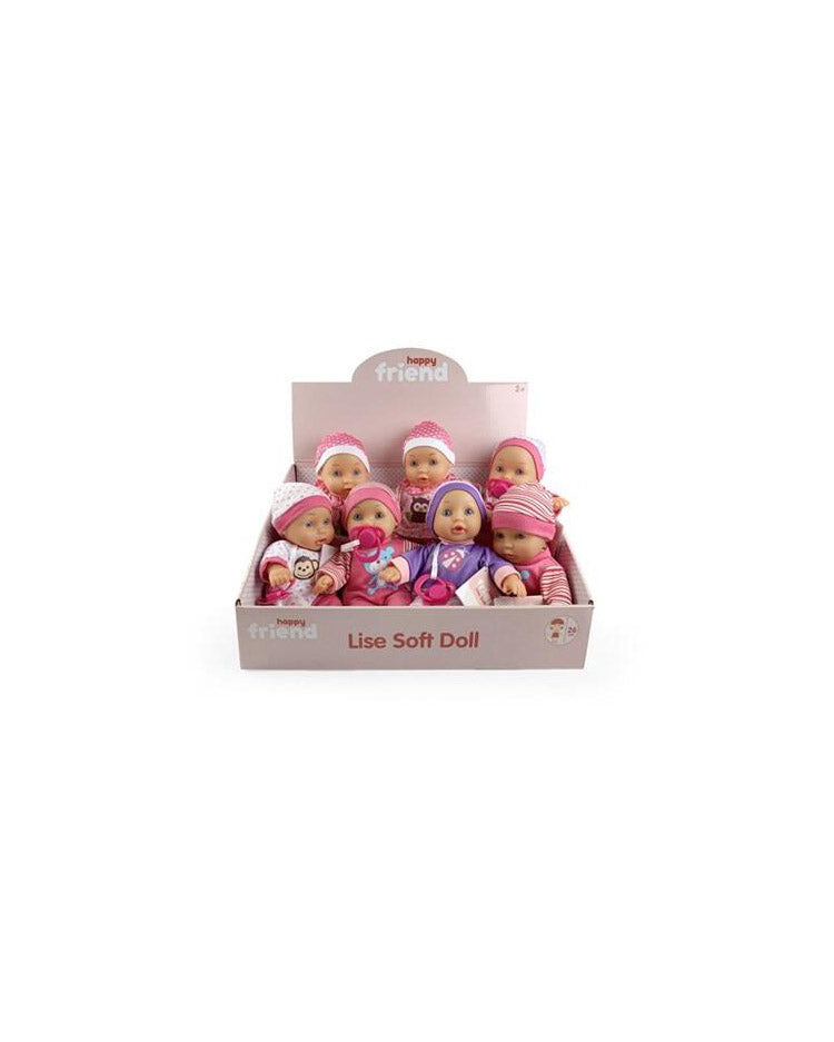 Soft doll Lise 26cm tall