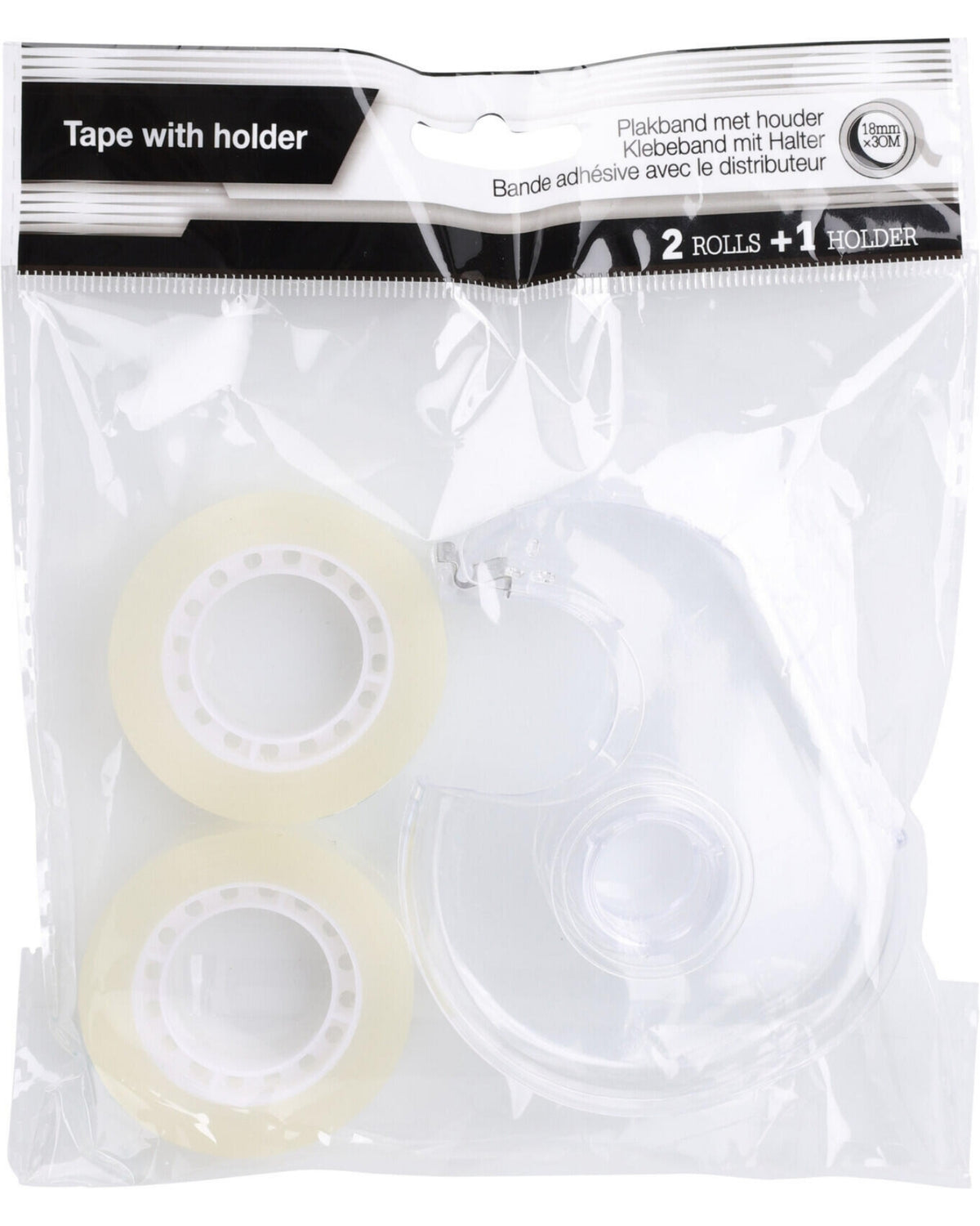 Tape 2 rolls with holder
