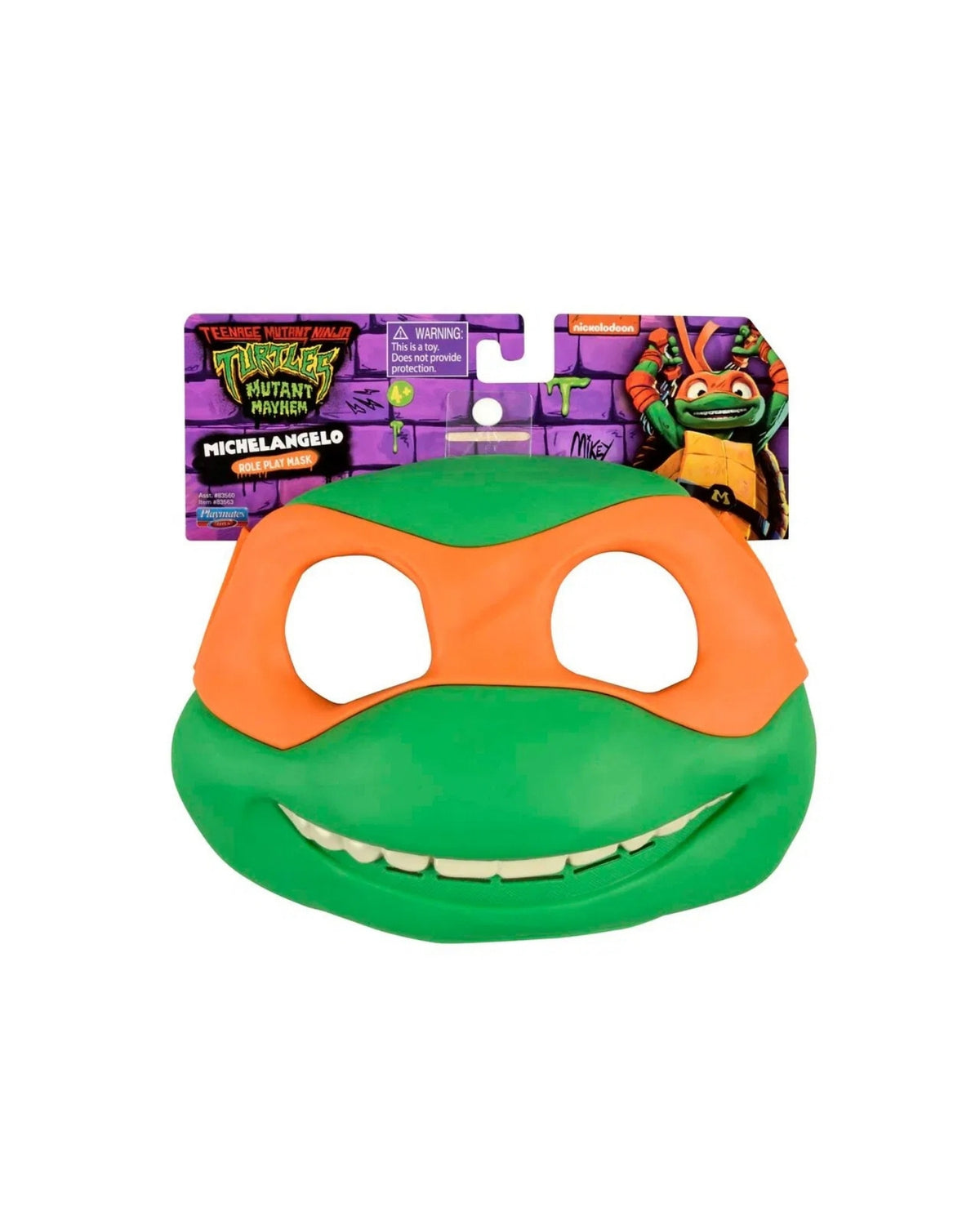 Turtles Mutant Mayhem Michelangelo Mask