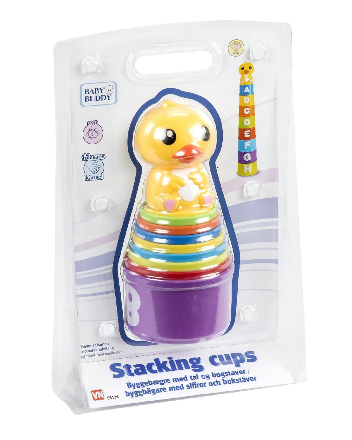 Construction cups with numbers