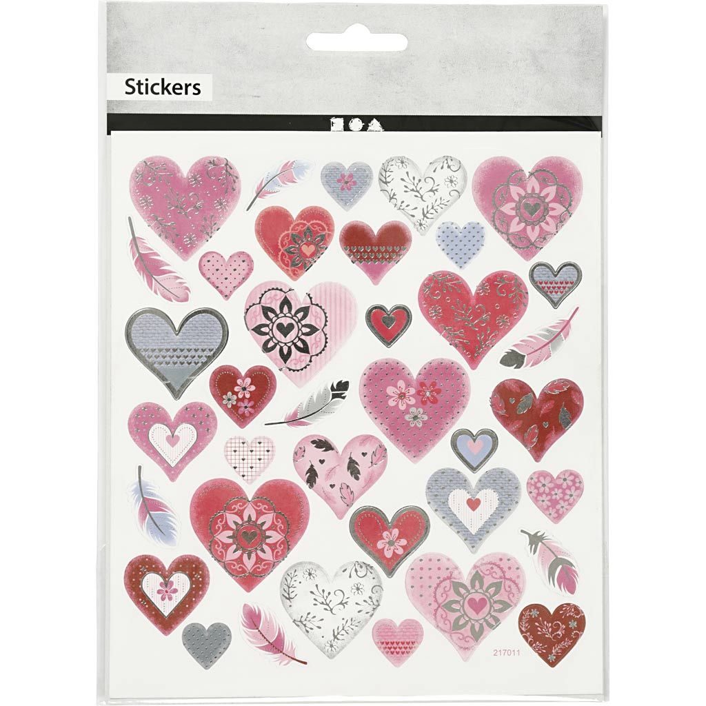 Emoji stickers, 15x16.5cm - 1 sheet