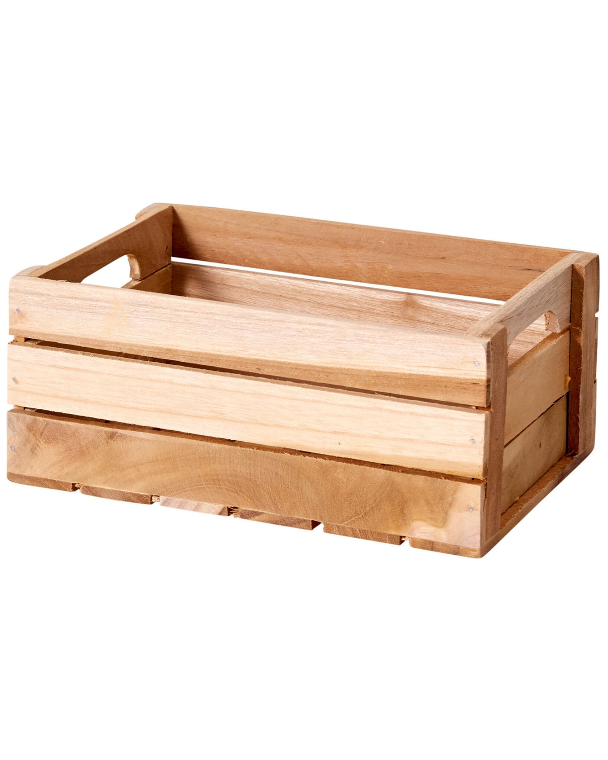 Trækasse i teak 28,5x22x13,5 cm