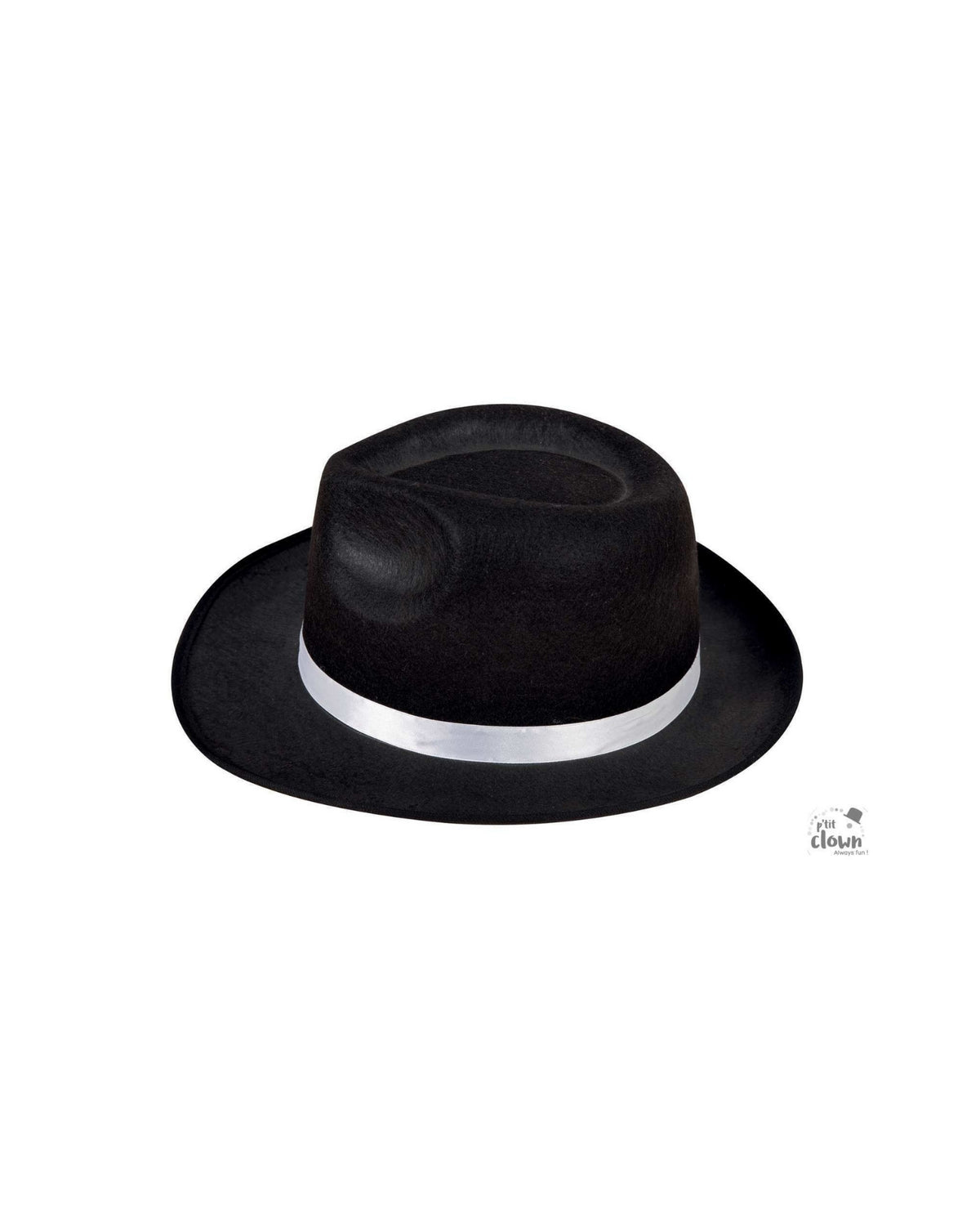 Felt hat in black for adults