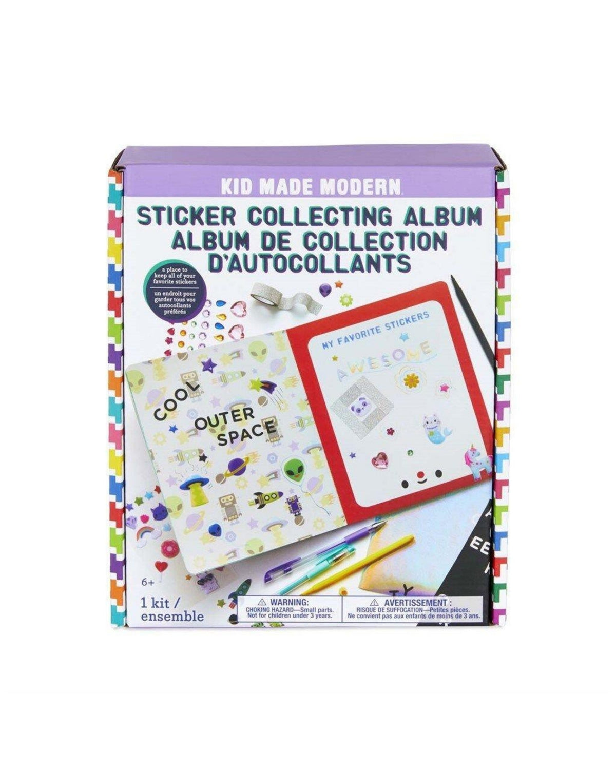 Kid Made Modern Sticker Collecting Album