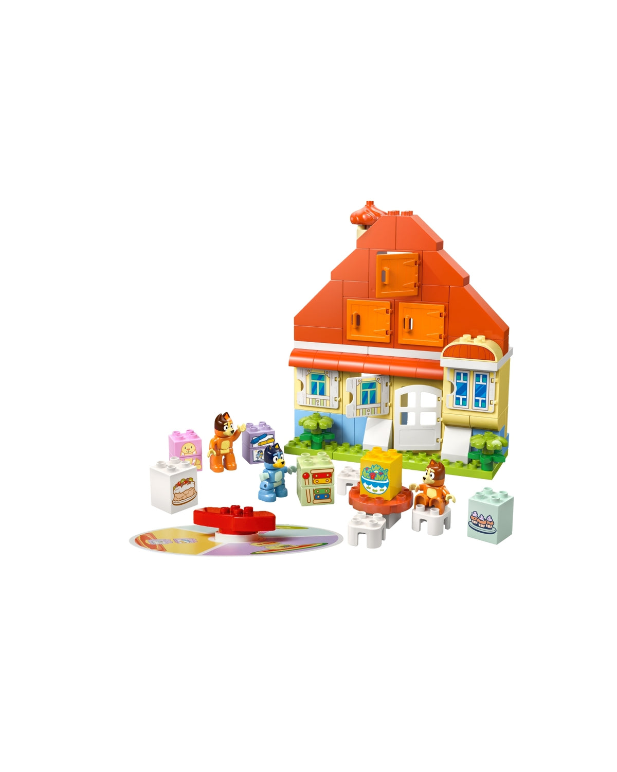 LEGO 10459 Blueys families hus med huskespil - Duplo Bluey