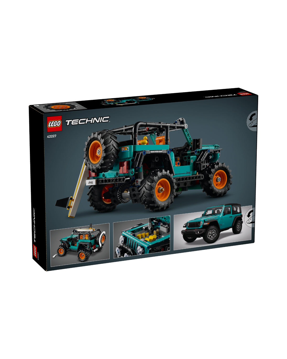 LEGO 42227 Jeep® Wrangler Rubicon SUV - LEGO Technic 42227