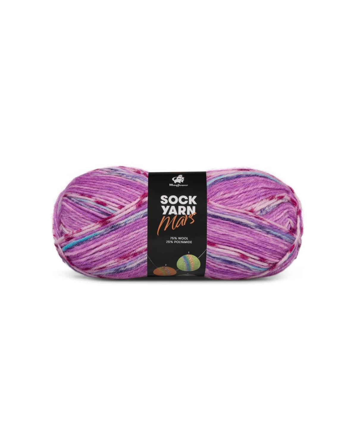 Mayflower Mars Strømpegarn 50g fv.04