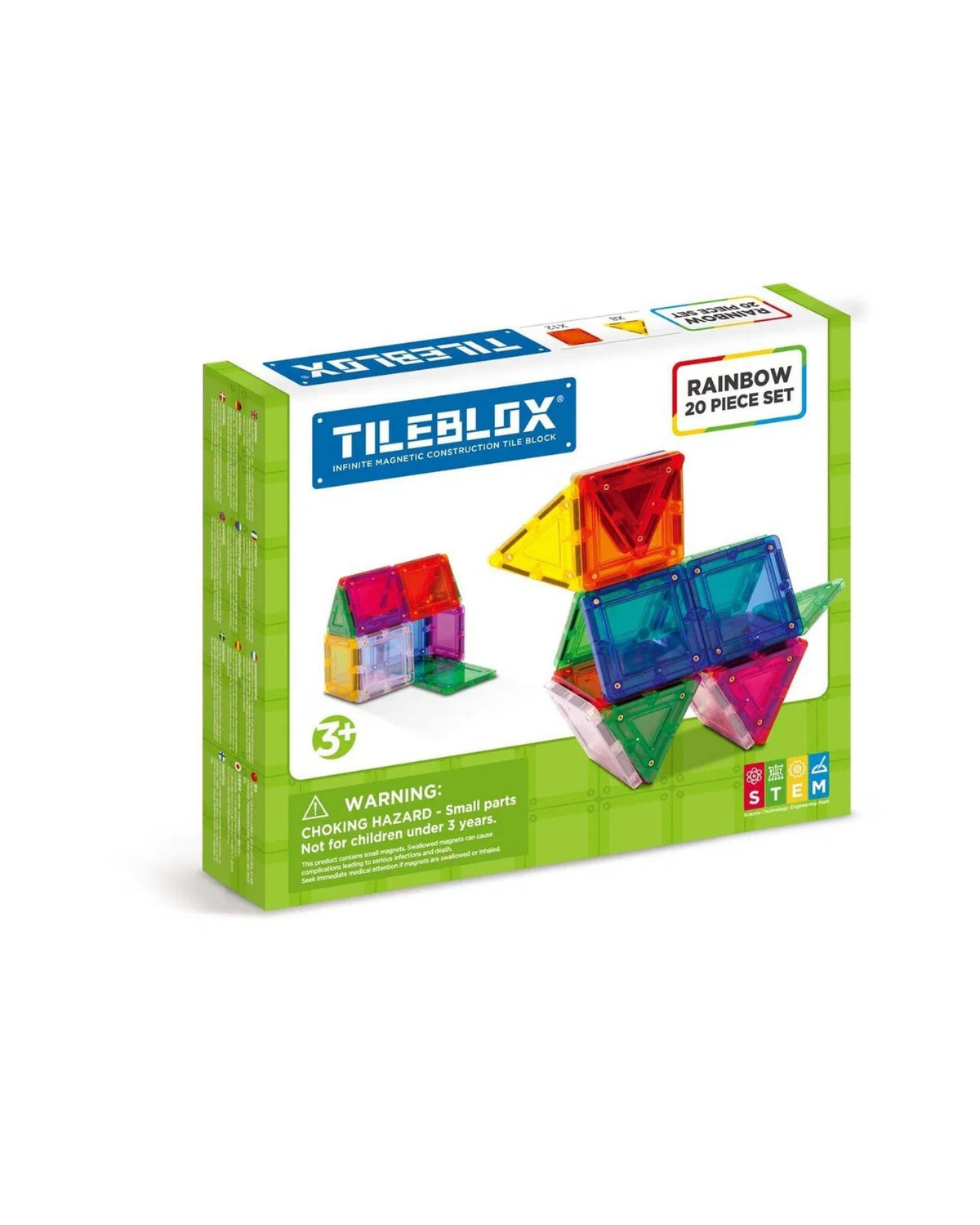 Tileblox Rainbow 14 pcs set