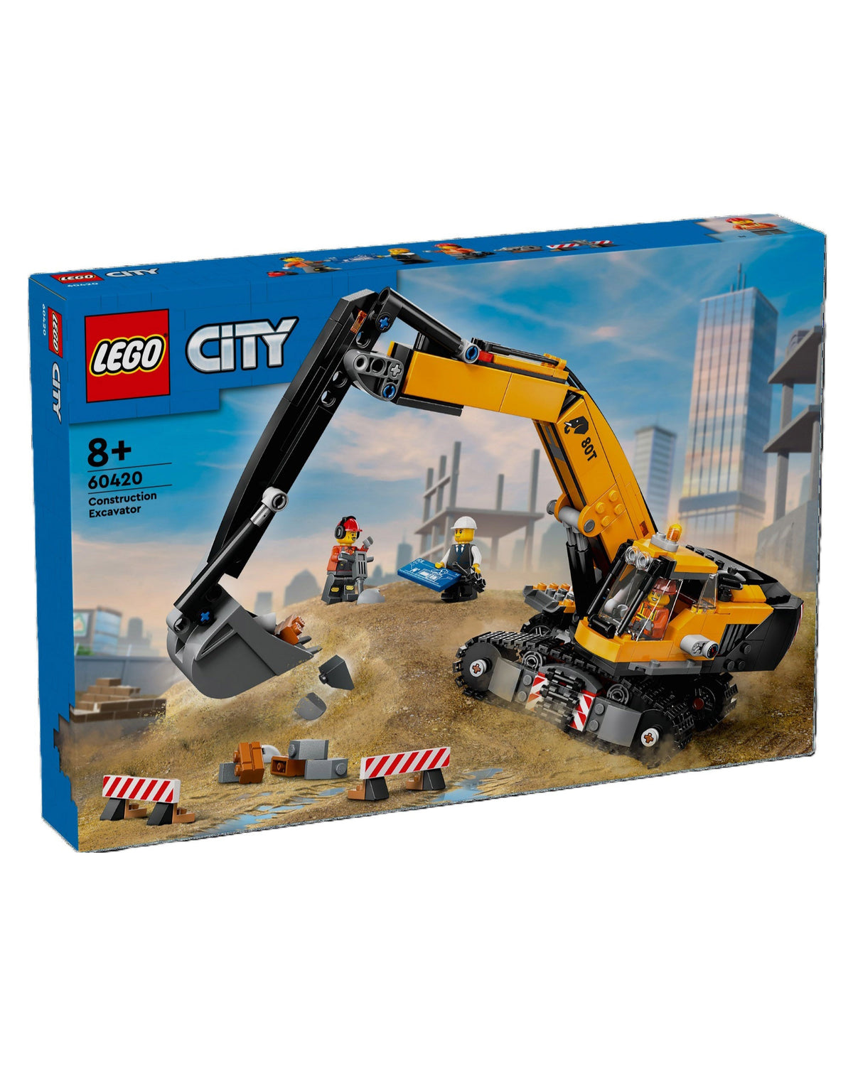 LEGO 60420 Gul gravemaskine - LEGO City