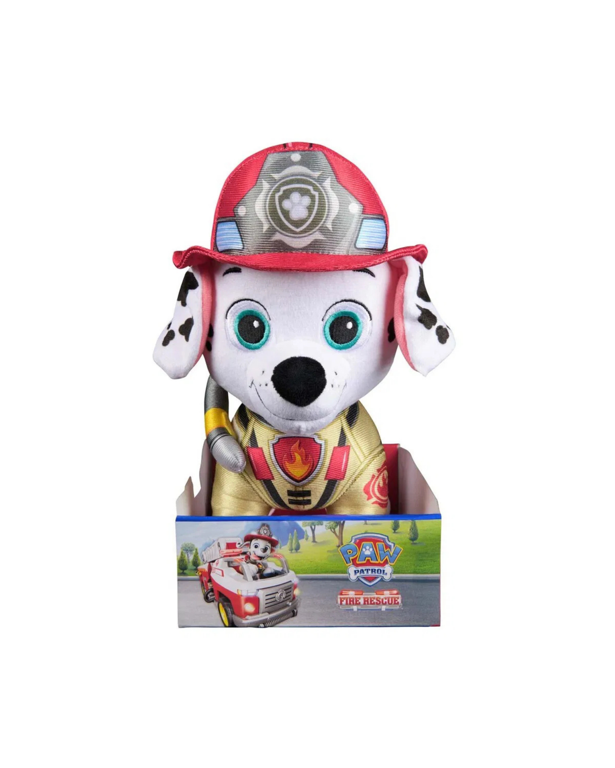 Paw Patrol Fire Rescue Deluxe Plush 30 cm - Marshall