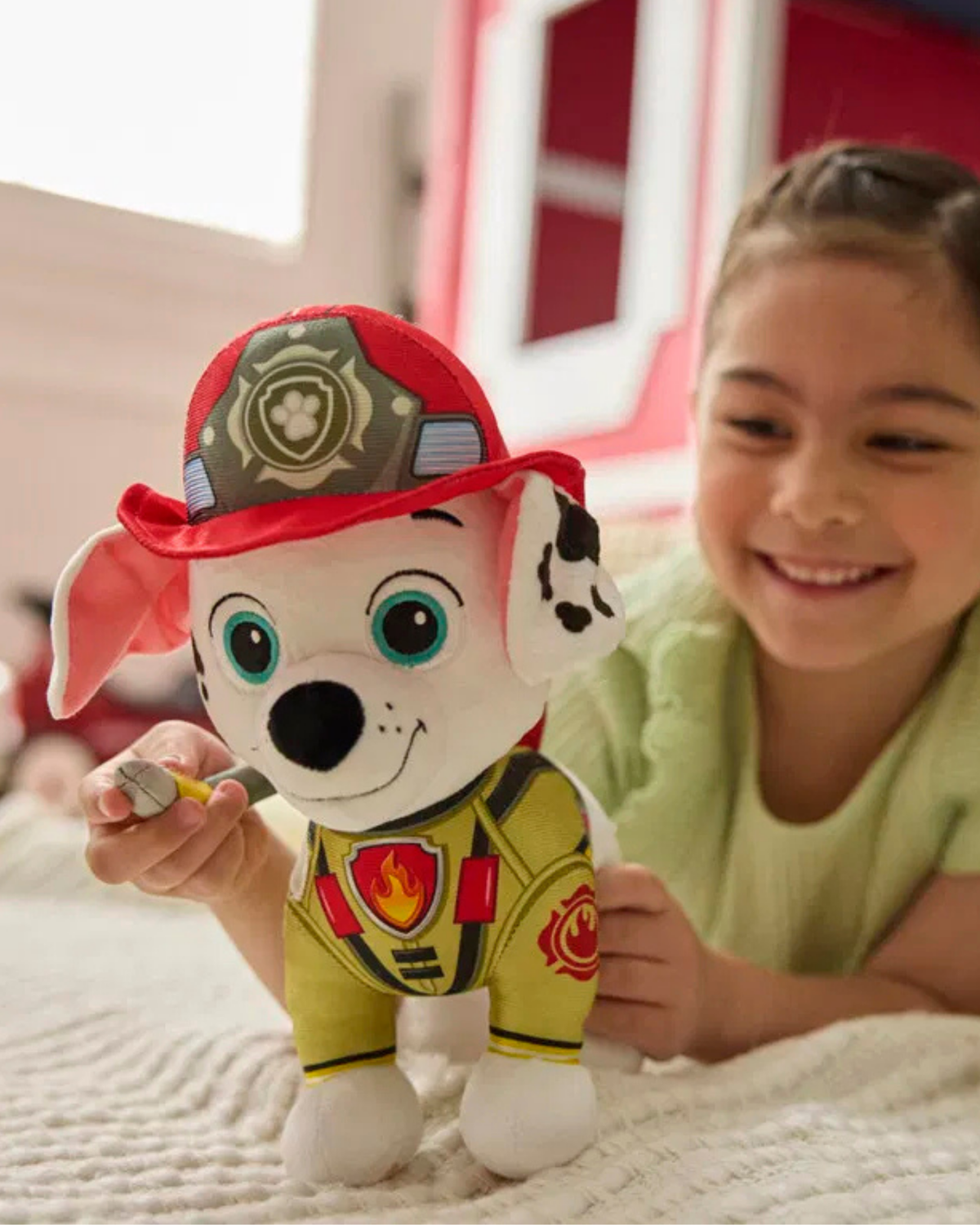 Paw Patrol Fire Rescue Deluxe Plush 30 cm - Marshall