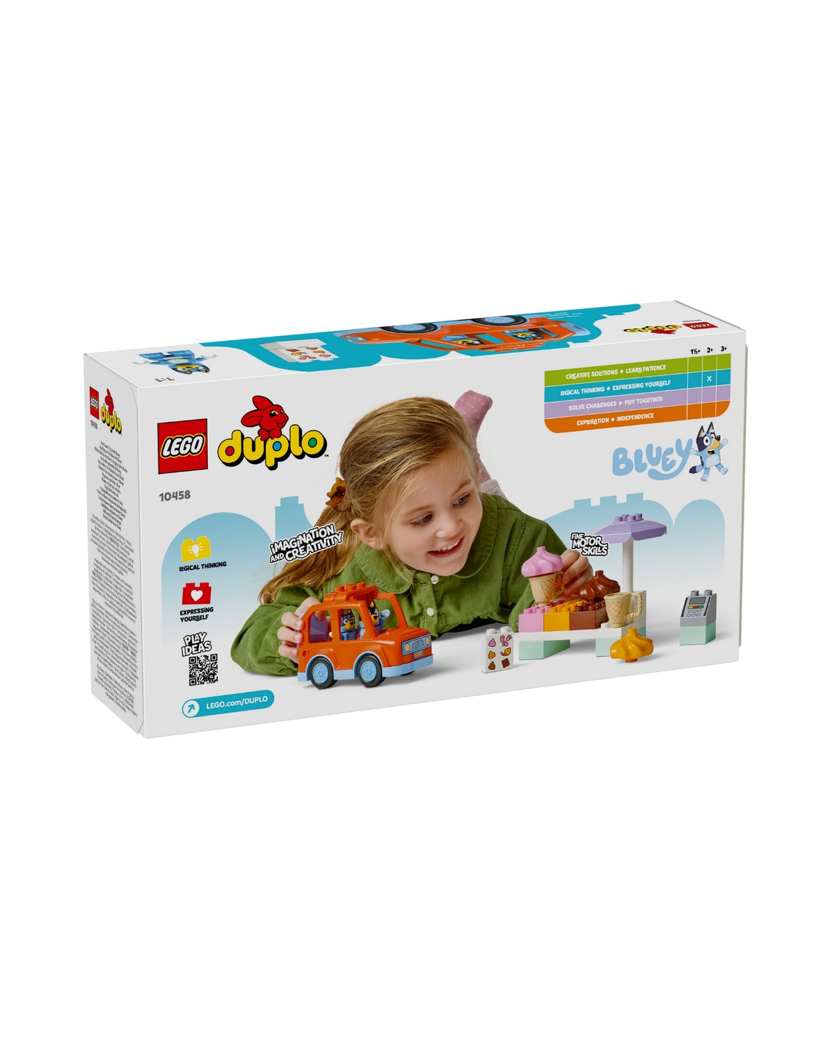 LEGO 10458 Ice Cream Trip with Bluey - Duplo Bluey