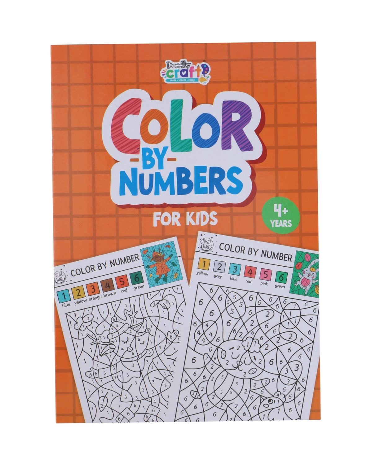 Malebog paint by numbers 16 sider