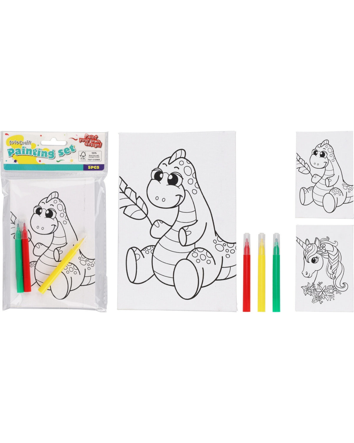 Canvas painting set 1 set