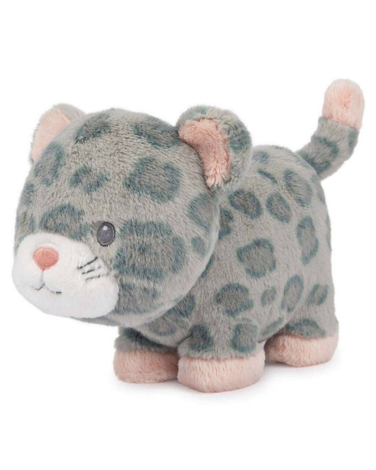 Gund Safari Friends w. Rattle 18 cm - Leopard Super soft & floppy head.