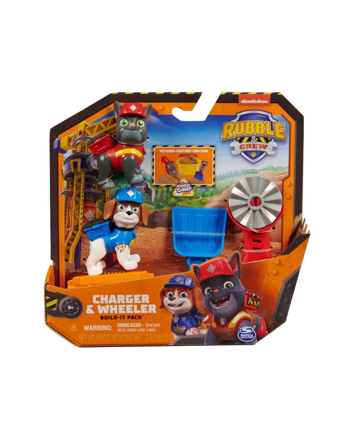 Rubble & Crew Figure 2 Pack - Charger & Wheeler
